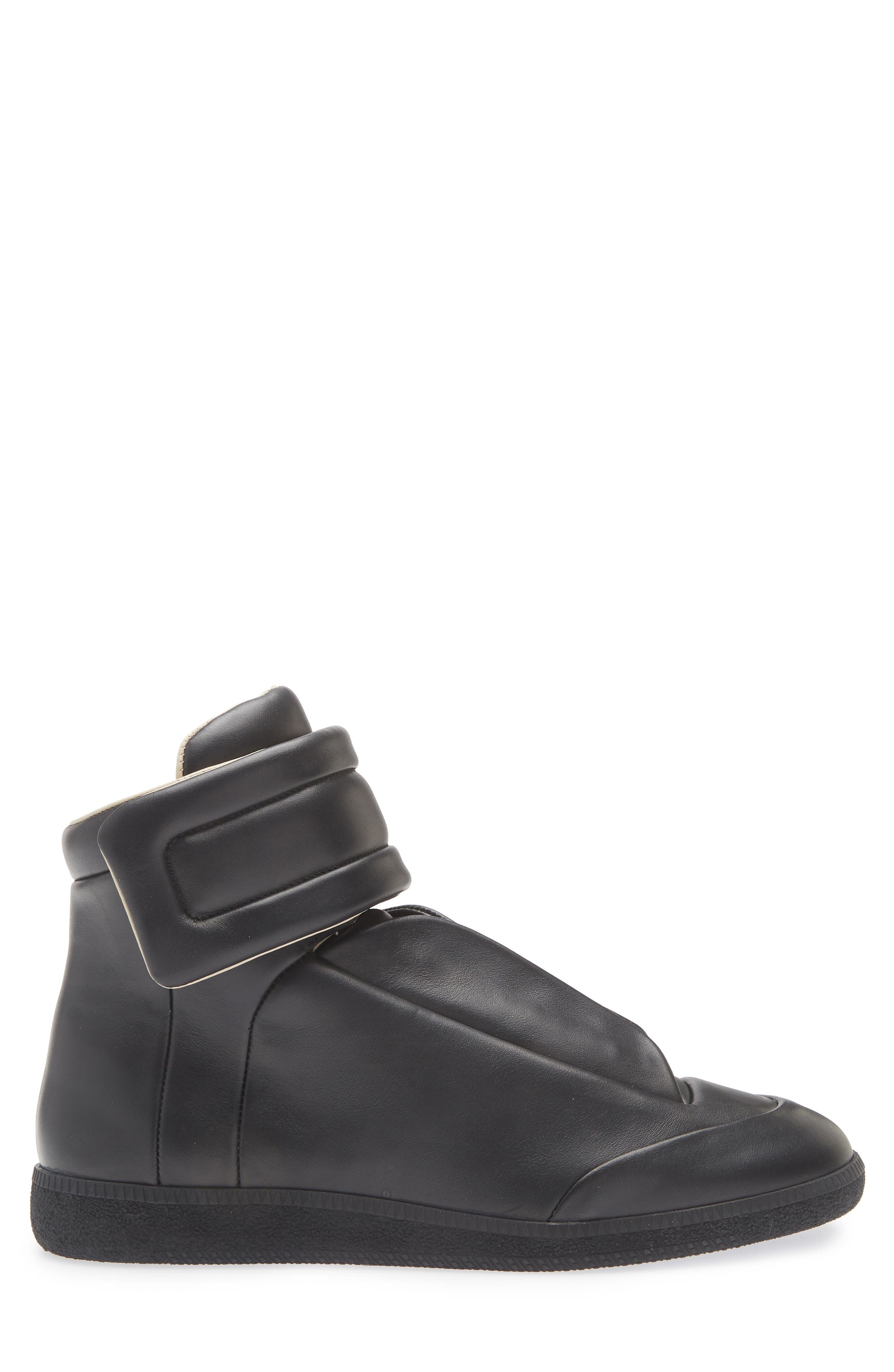 Maison Margiela Future High Top Sneaker, Alternate, color, Black