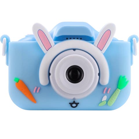 Digital Camera Bunny Rubberized Drop Protection Case