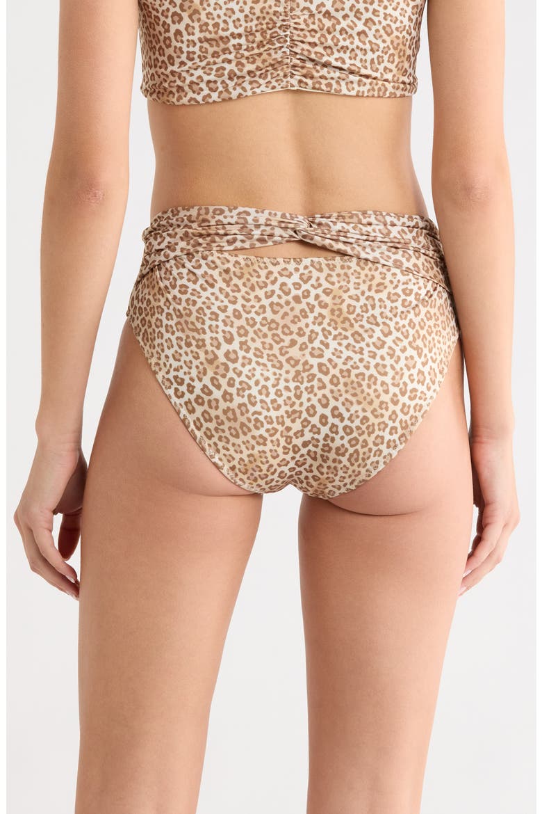 Dina Leopard Bikini Bottoms, Alternate, color, LIGHT LEOPARD