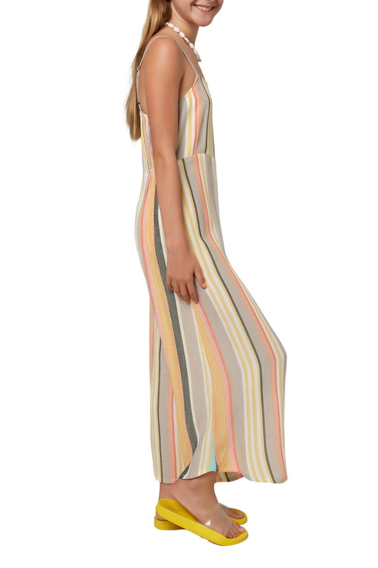 Kids' Anabelle Tank Jumpsuit, Alternate, color, MULTI COLORED