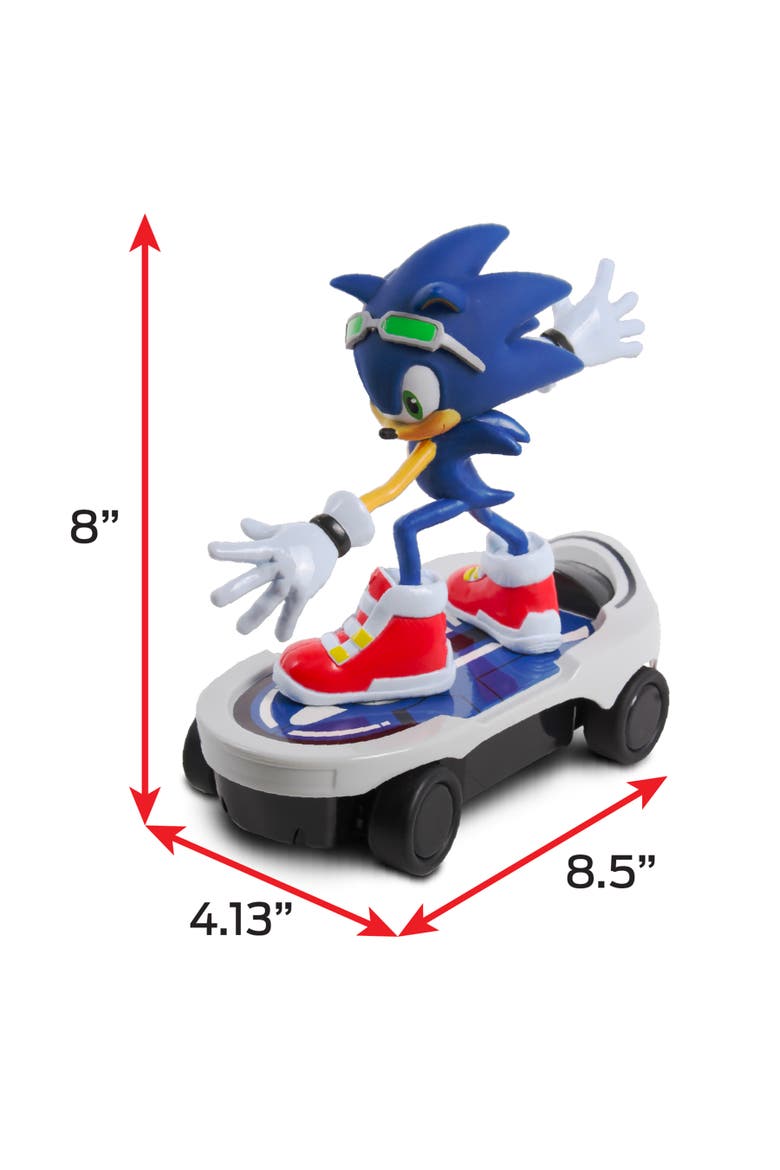 Sonic Free Rider Skateboard Remote Controlled, Alternate, color, Multicolored