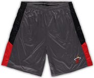 FANATICS Men's Fanatics Branded Gray Miami Heat Big & Tall Shorts