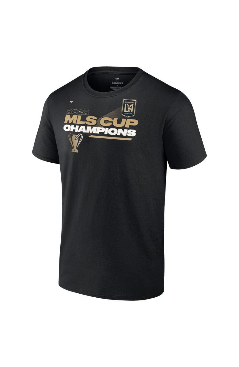 FANATICS Men's Fanatics Branded Black LAFC 2022 MLS Cup Champions Locker Room T-Shirt, Alternate, color, 