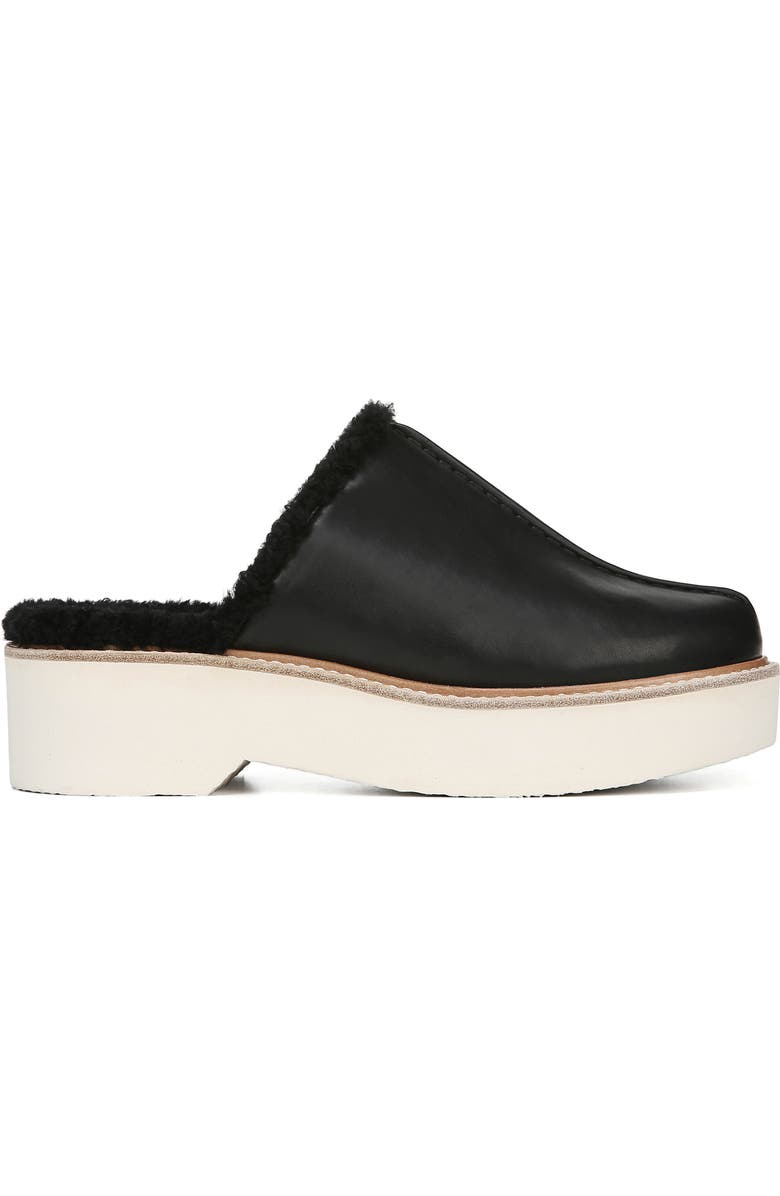 Vince Adler Genuine Shearling Lined Platform Mule, Alternate, color,