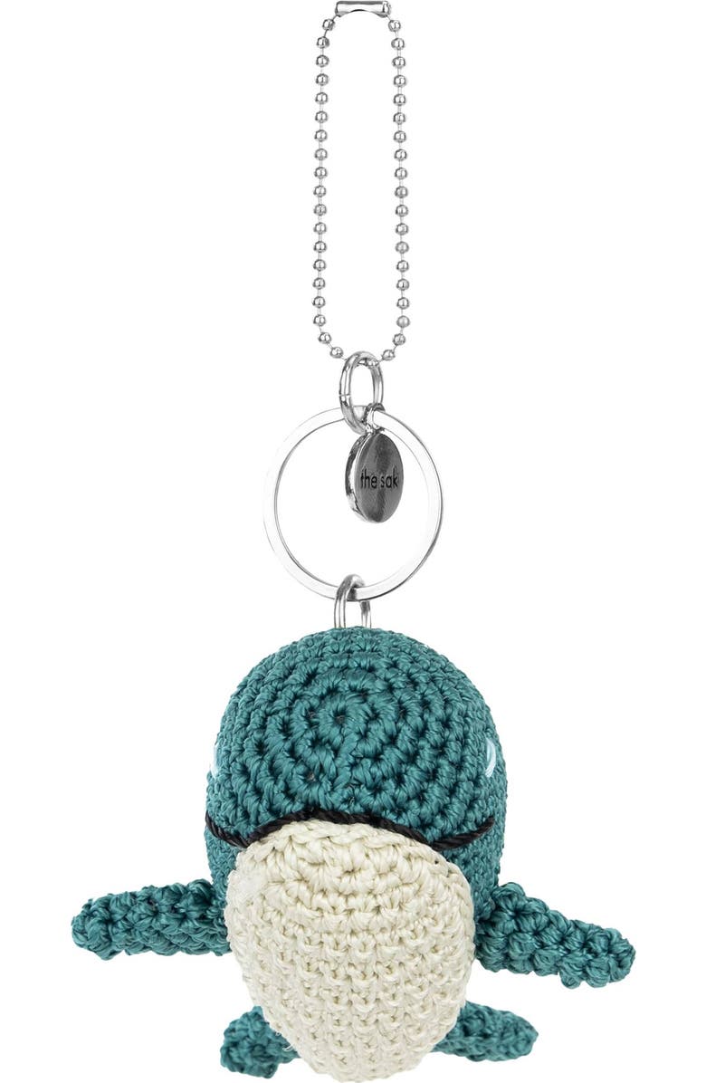The Sak Yarnicharmz Hand Crochet Dangle - Ocean Animals, Main, color, Whale