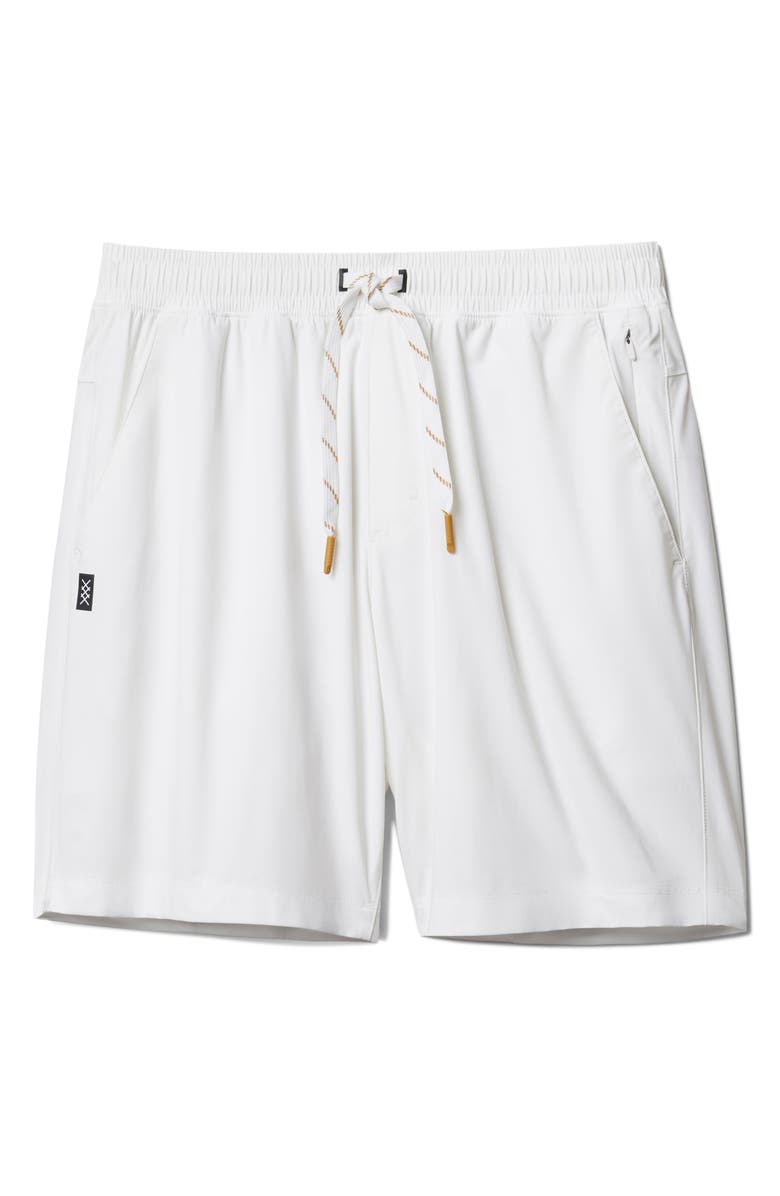 Rhone Pursuit 7-Inch Lined Training Shorts, Alternate, color, Bright White