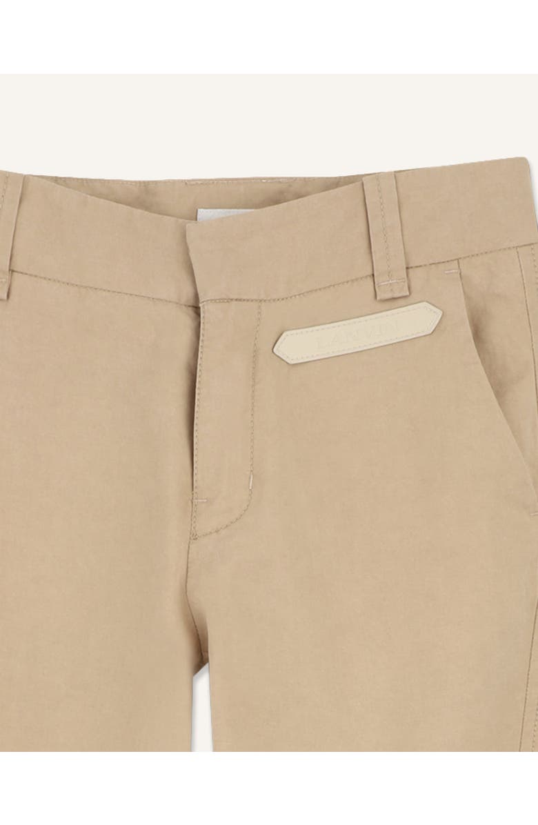Lanvin TROUSERS WITH ILLUSTRATION, Alternate, color, Beige