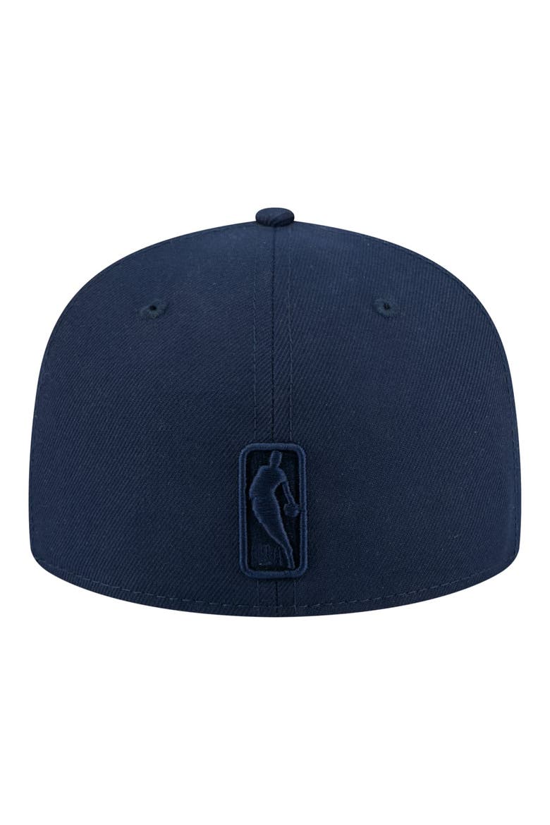 Men's New Era Navy Golden State Warriors Tonal Color Pack 59FIFTY Fitted Hat, Alternate, color, Navy