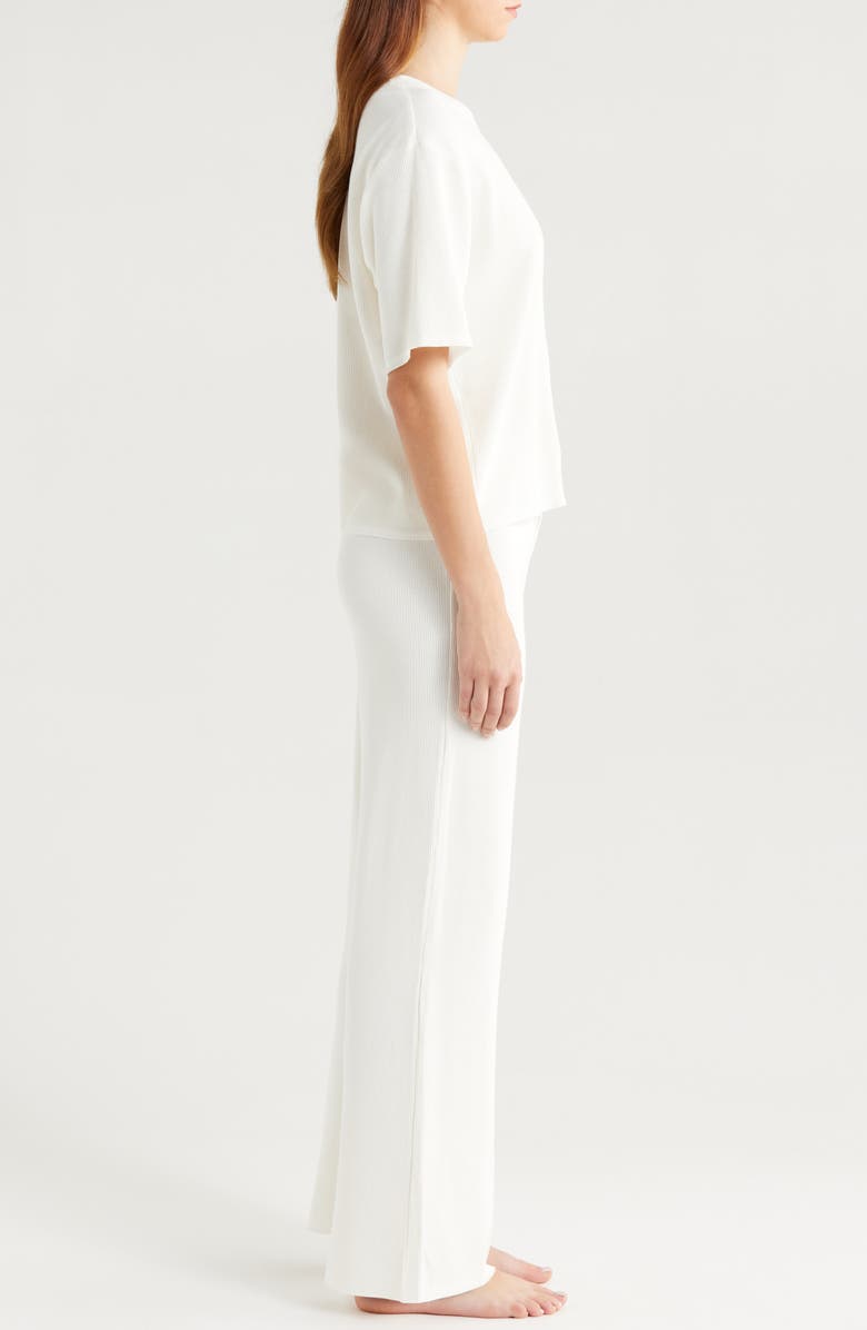 Polo Ralph Lauren Thermal Knit Pajamas, Alternate, color, Ecru