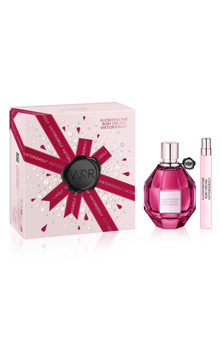Viktor&Rolf Flowerbomb Ruby Orchid Eau de Parfum 2-Piece Gift Set $215 Value, Main, color,