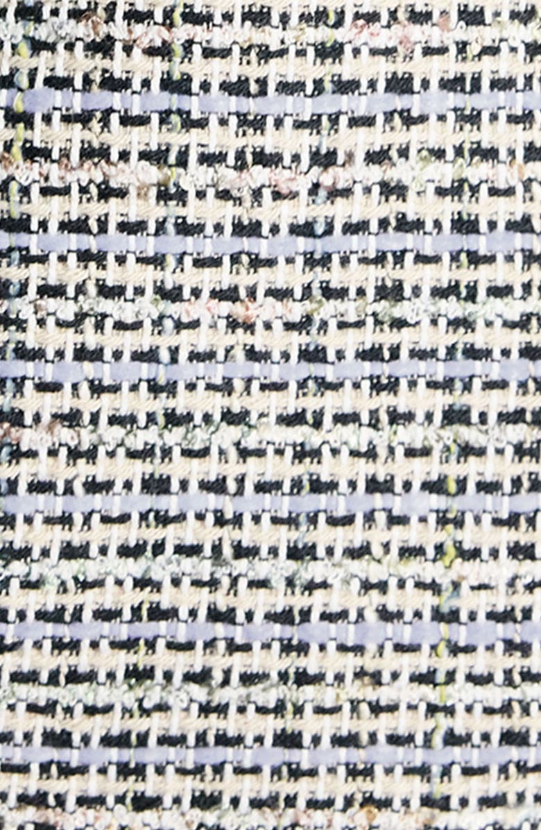 Theory Stripe Crop Jacket, Alternate, color, Lavender Multi