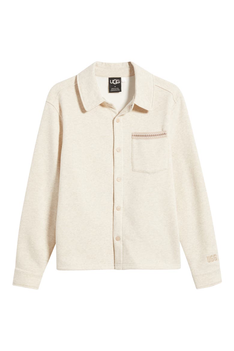 Tasman Shirt Jacket, Main, color, CARIBOU HEATHER