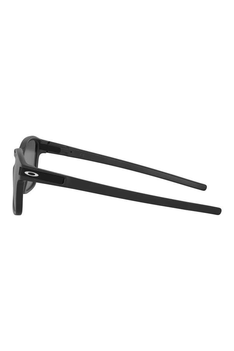 55mm Polarized Sunglasses, Alternate, color, MATTE BLACK