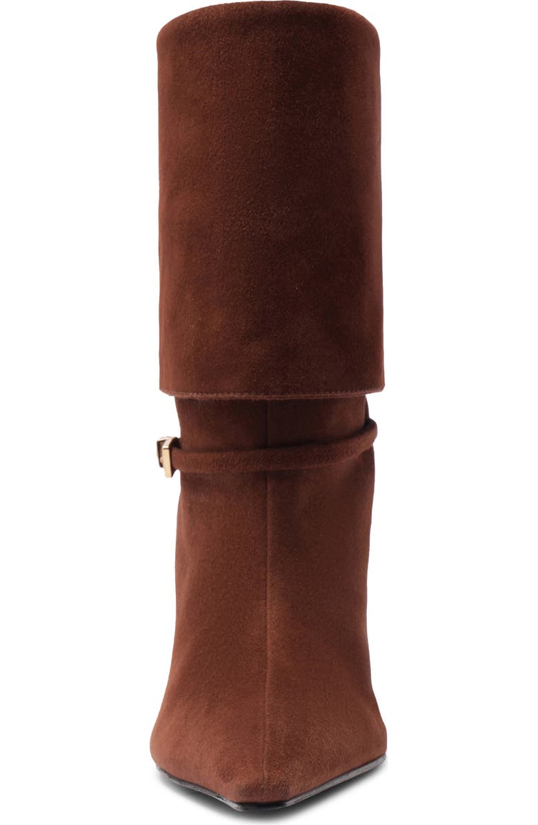 Schutz Rudy Stiletto Boot, Alternate, color, Root Brown