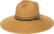 Frye Paper Braided Straw Fedora