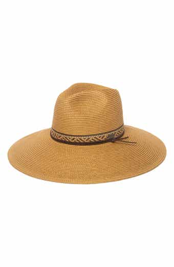 Frye Paper Braided Straw Fedora
