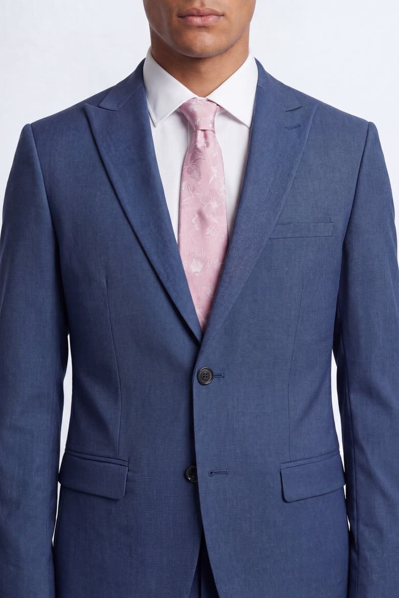 Gordon Slim Fit Suit Jacket, Alternate, color, Mid Blue