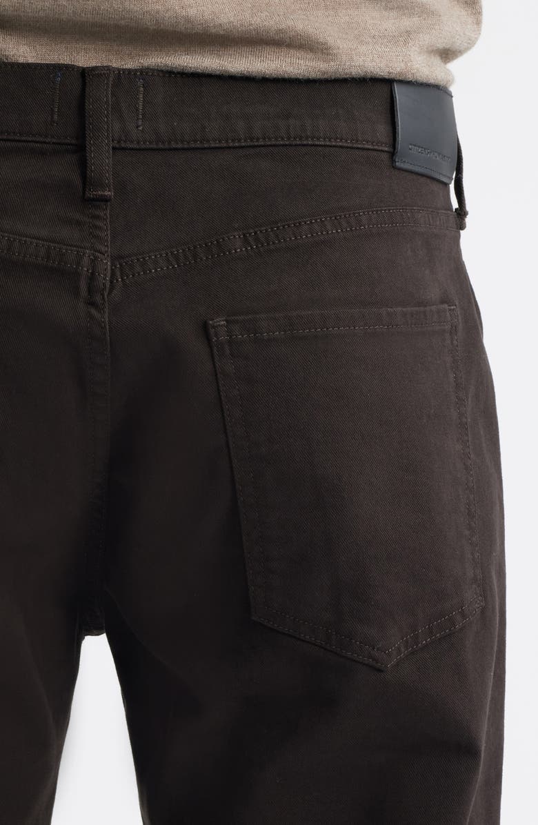 Citizens of Humanity Elijah Relaxed Straight Leg Twill Pants, Alternate, color, Toast Dark Brown