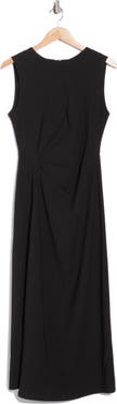 WEST K Side Ruched Sleeveless Dress