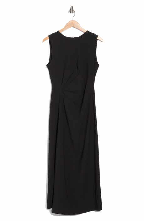 WEST K Side Ruched Sleeveless Dress