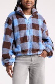 BP. Cozy High Pile Fleece Zip Up Jacket