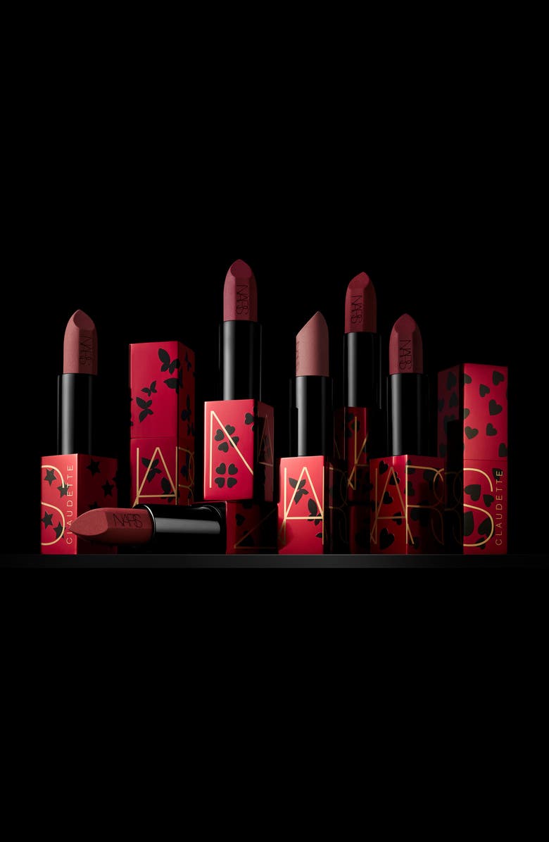 NARS Claudette Audacious Matte Lipstick, Alternate, color,