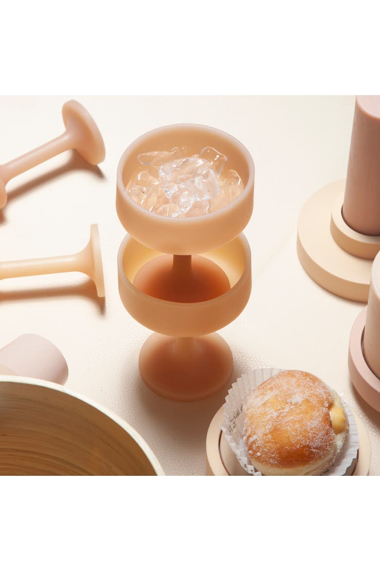 Mecc | Unbreakable Cocktail Glasses, Alternate, color, Wheat + Oat