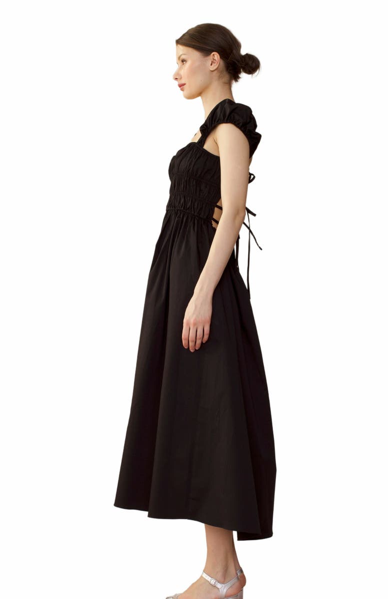 Cynthia Rowley Bodrum Back Tie Dress, Alternate, color, 