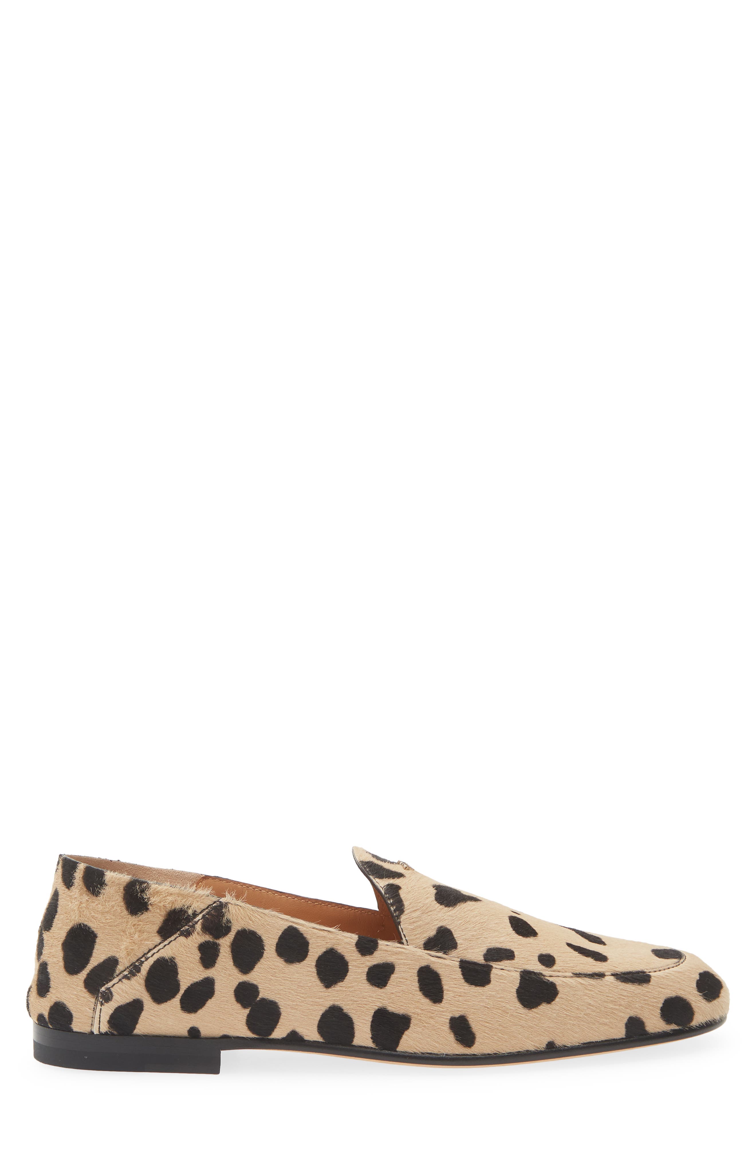 Genuine Calf Hair Mule Loafer, Alternate, color, NATURALE SCURO
