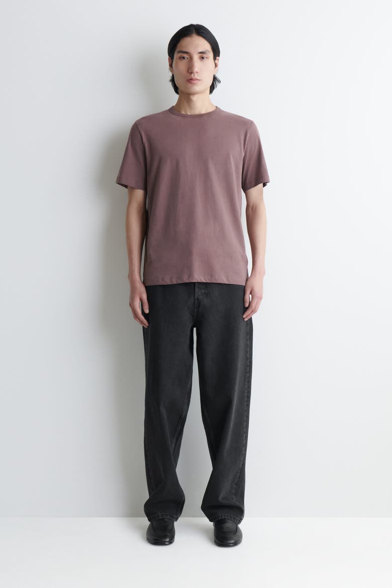 Brushed-Cotton Shirt, Alternate, color, CLAY RED
