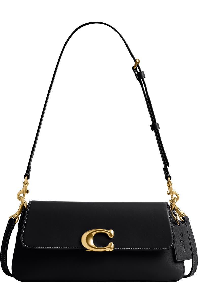 COACH Jet Shoulder Bag, Main, color, Black