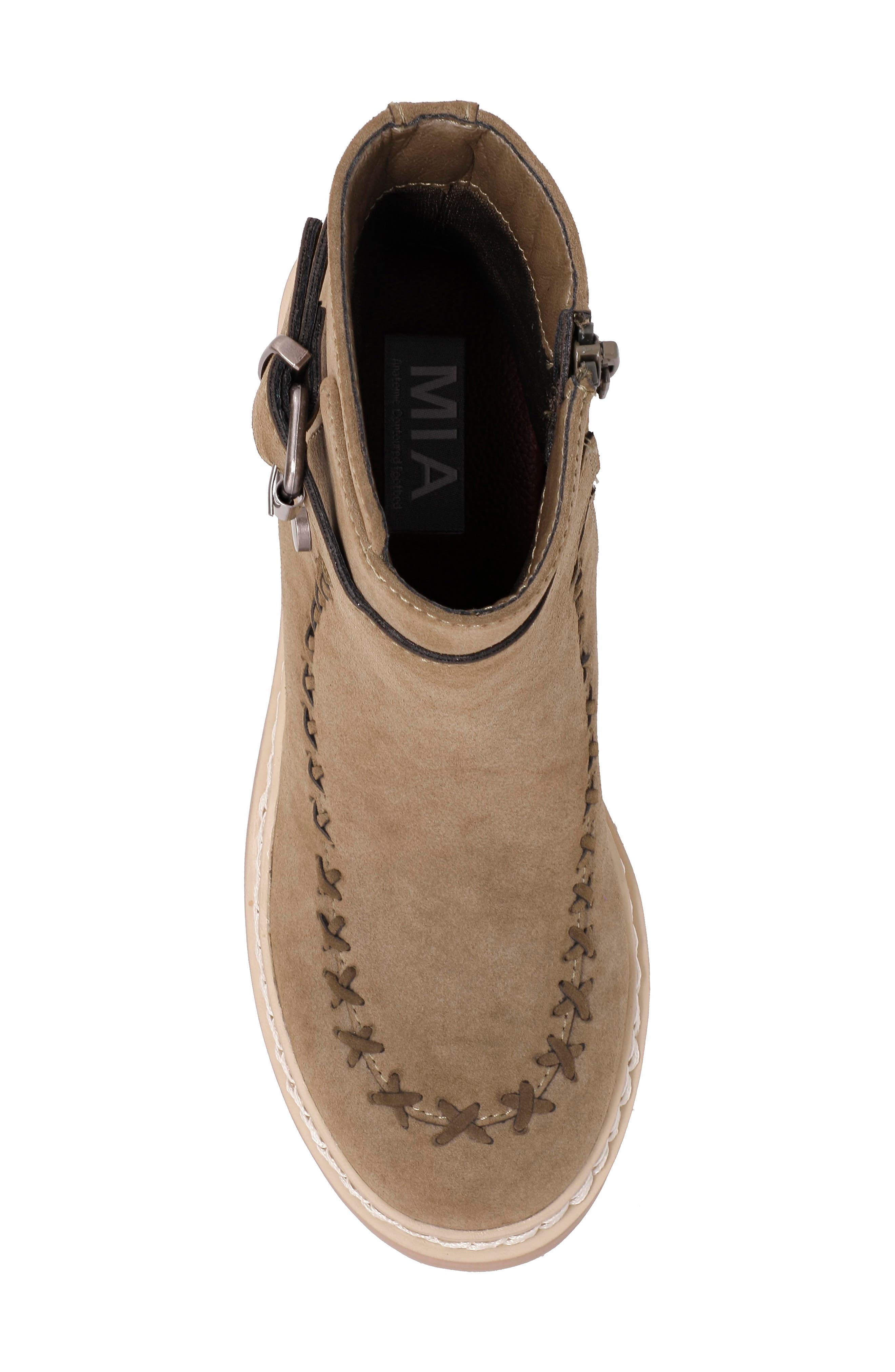 MIA Toula Platform Bootie, Alternate, color, Khaki