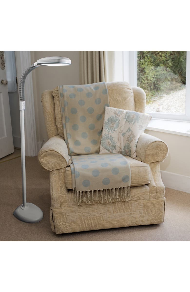 VERILUX Smartlight LED Floor Lamp - White, Alternate, color,