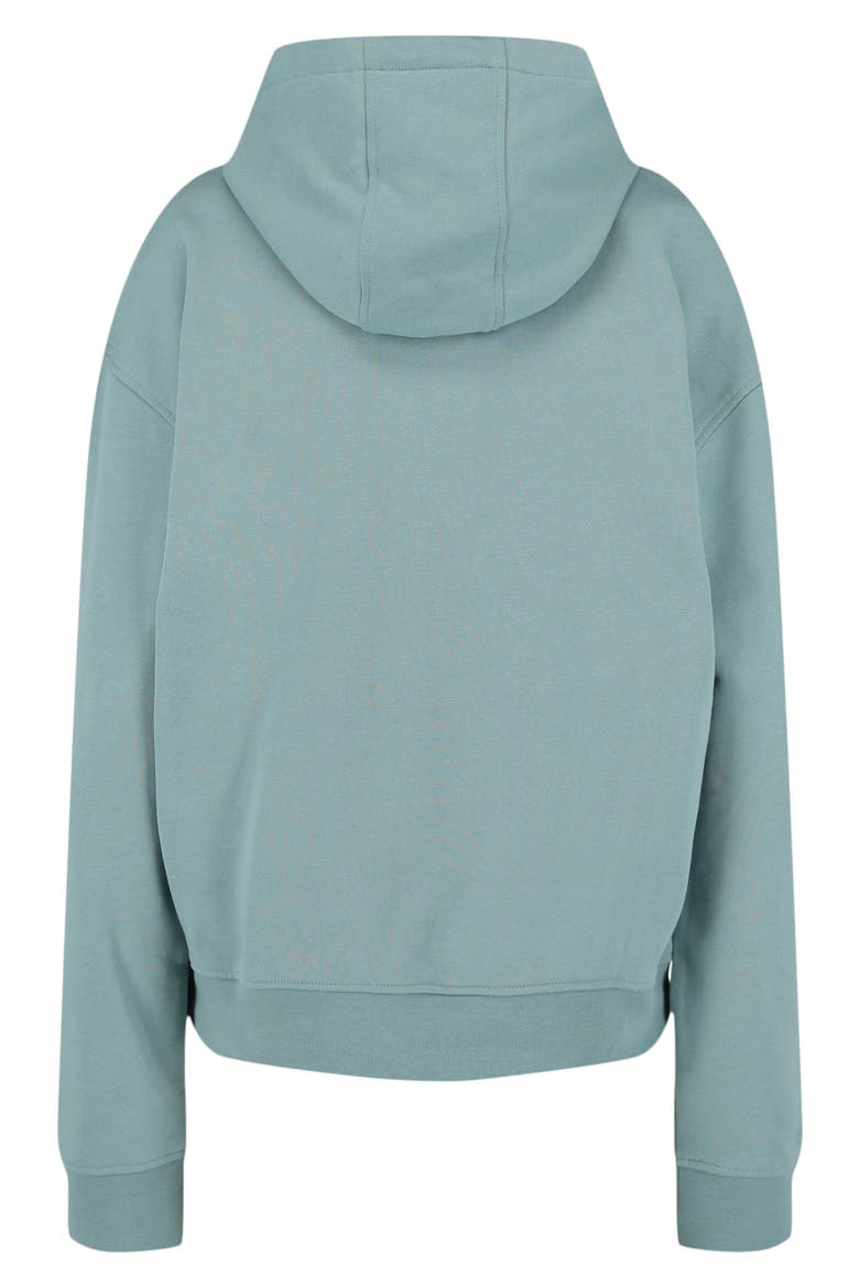 Logo Regular Fit Cotton Hoodie, Alternate, color, SEAGLASS