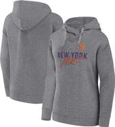 PROFILE Women's Profile Heather Gray New York Mets Plus Size Pullover Hoodie
