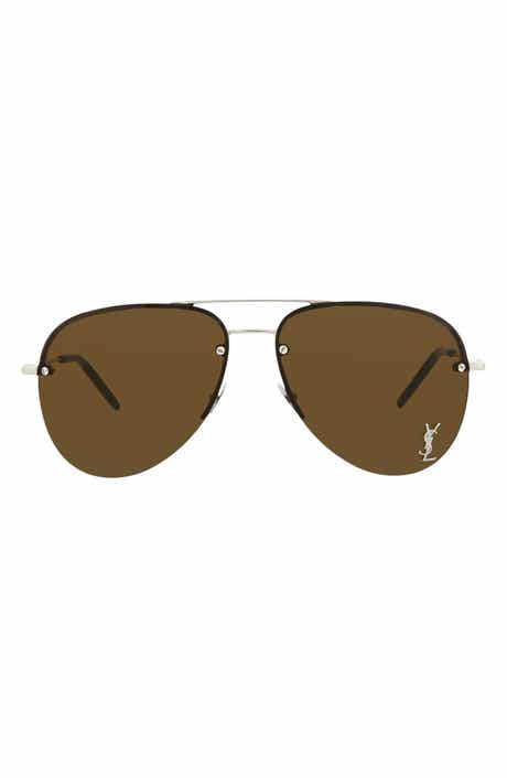 Saint Laurent 59mm Aviator Sunglasses