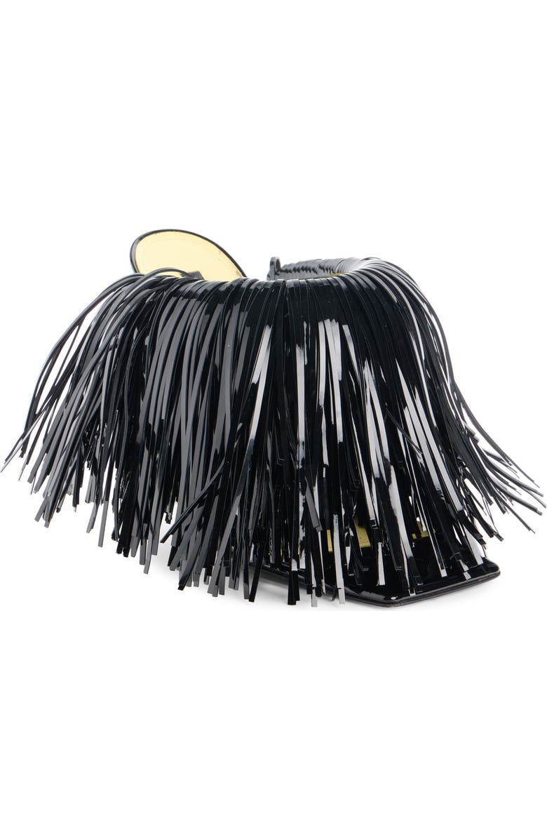 Givenchy Boudoir Fringe Sandal, Main, color, Black