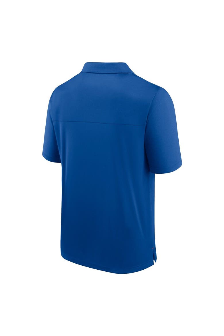 Men's Fanatics Branded  Royal Chicago Cubs Fitted Polo, Alternate, color, Royal