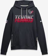 Nike Men's Nike Navy Houston Texans Sideline Standard Issue Top Prospect Dri-FIT Hoodie