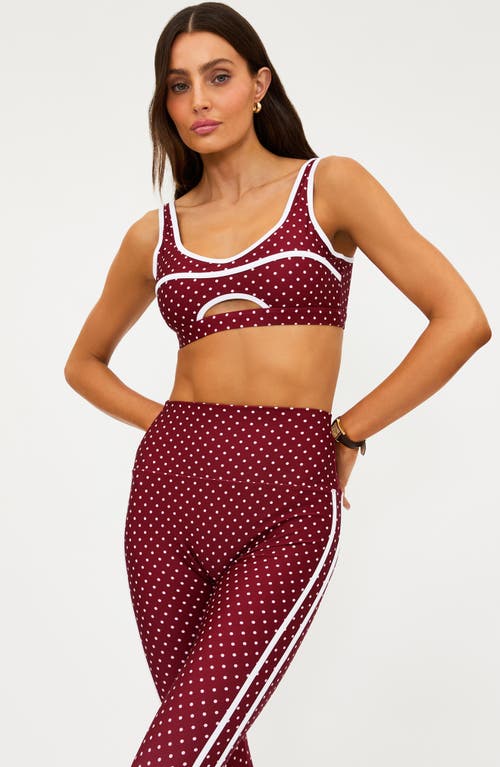 Beach Riot Moxie Sports Bra In Multi