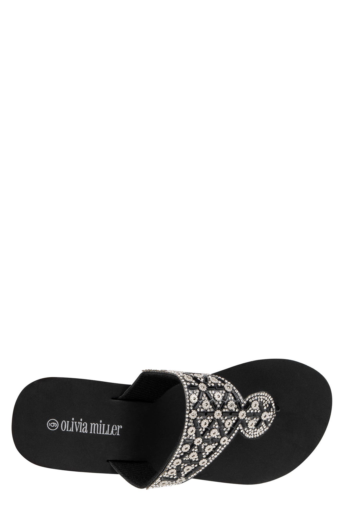 OLIVIA MILLER Batumi Wedge Thong Sandal, Alternate, color, 