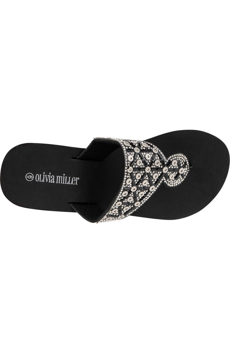 OLIVIA MILLER Batumi Wedge Thong Sandal, Alternate, color,