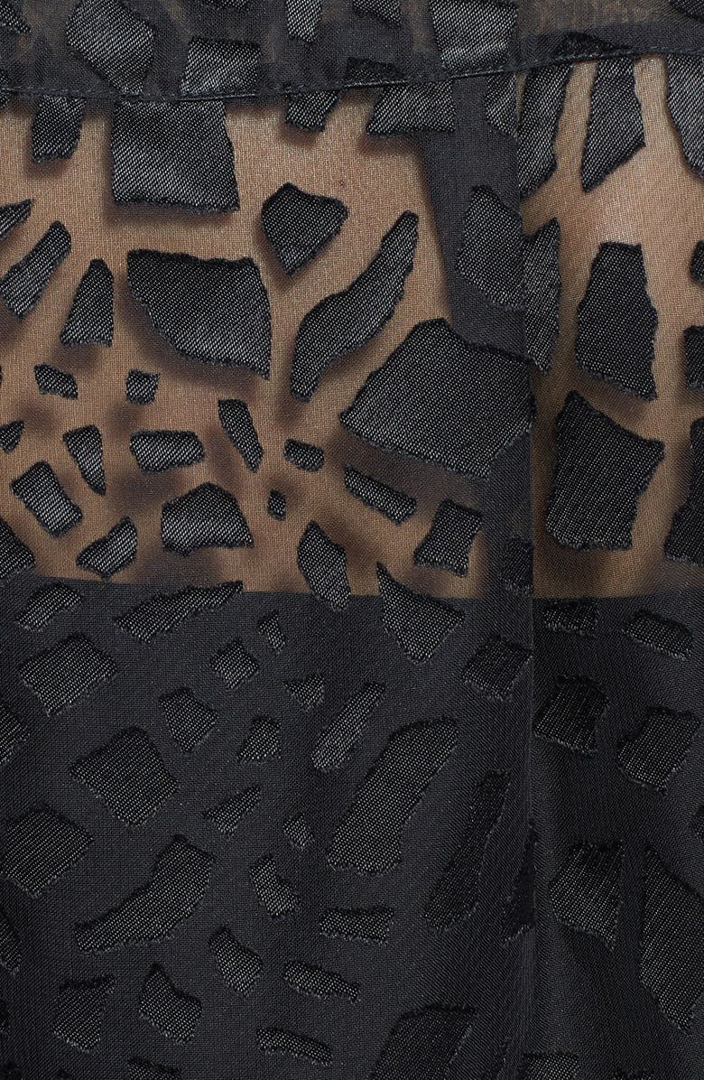 Rachel Zoe 'Quentin' Burnout Shirt, Alternate, color, 