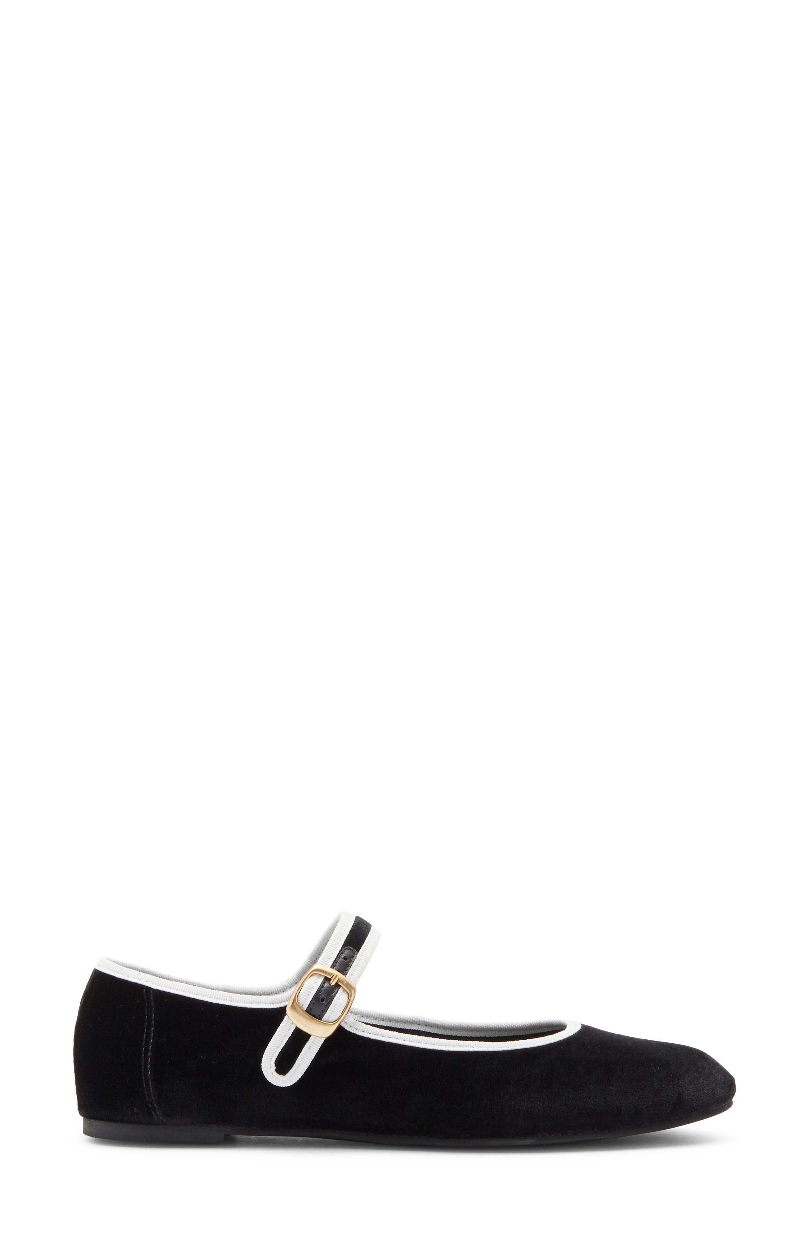 Tilly Mary Jane Ballet Flat, Alternate, color, BLACK VELVET