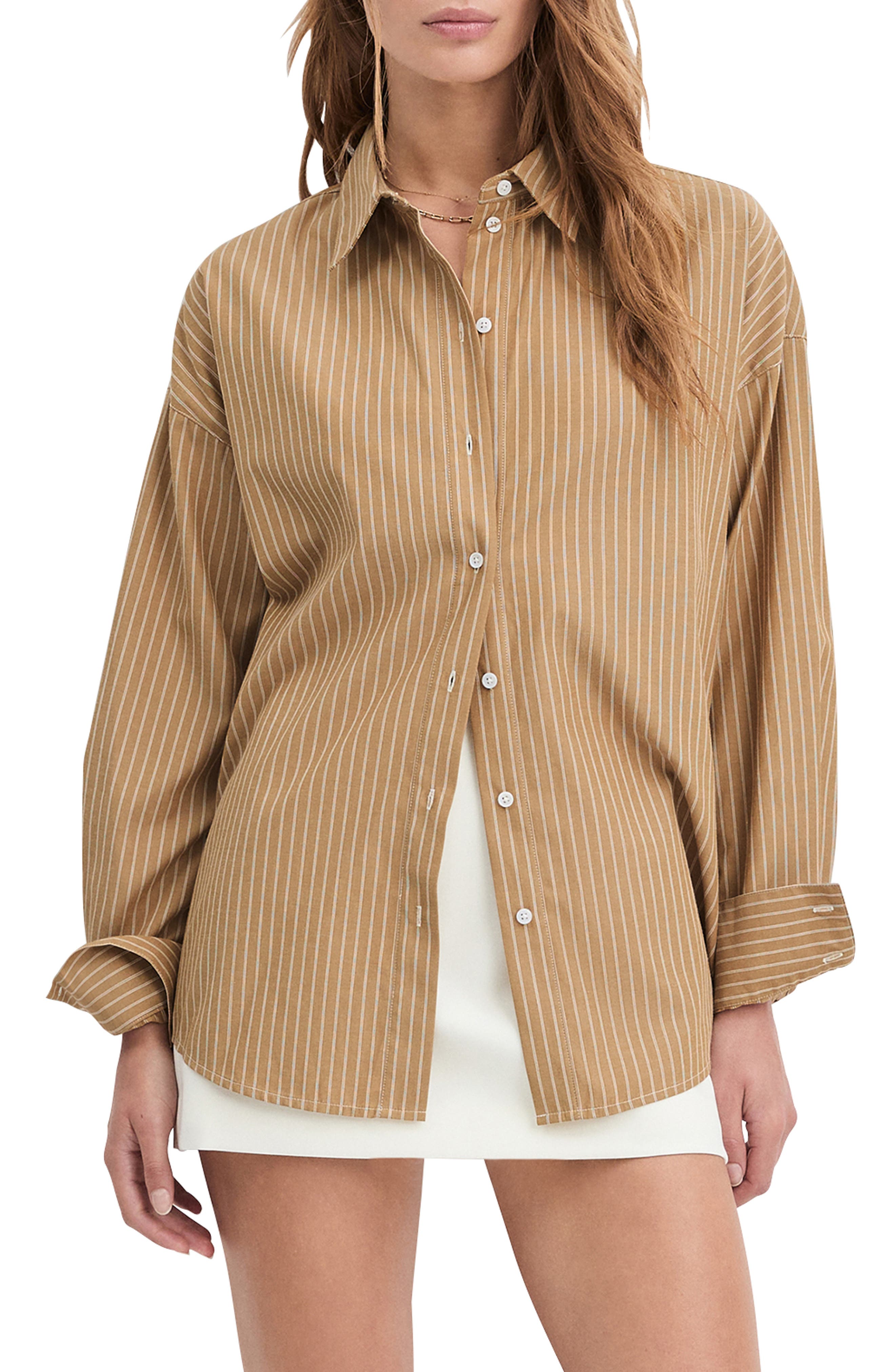 selected OATMEAL STRIPE