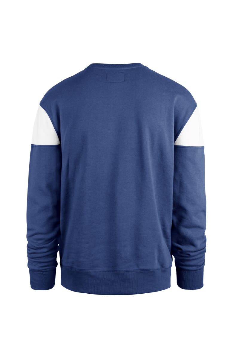 '47 Men's '47 Blue Denver Broncos Groundbreaker Onset Pullover Sweatshirt, Alternate, color,