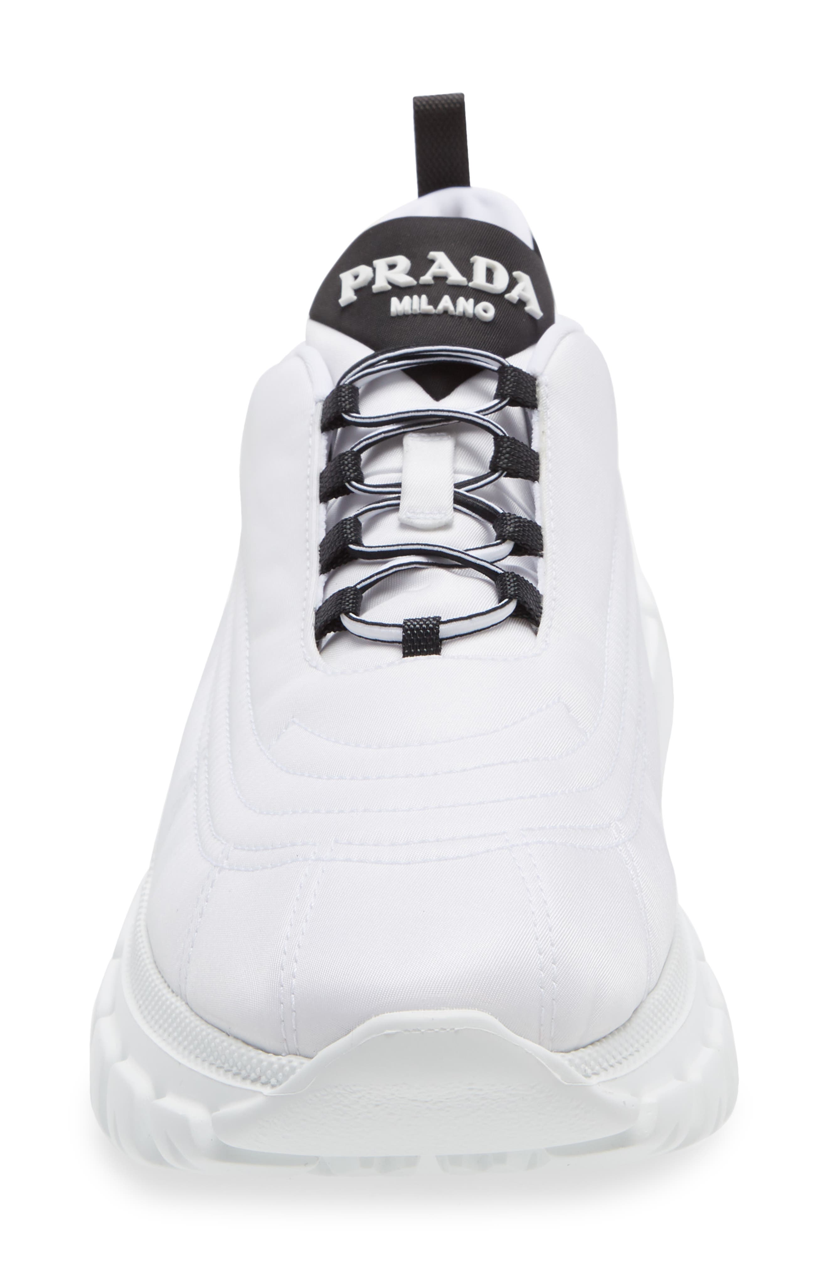 Prada Rush Re-Nylon Sneaker, Alternate, color, 