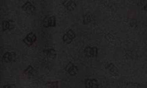 Dolce & Gabbana Black Shirt With Logo Print On The Sleeves In Silk Man In Nero