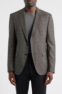 BOSS Hutson Crosshatch Virgin Wool Sport Coat