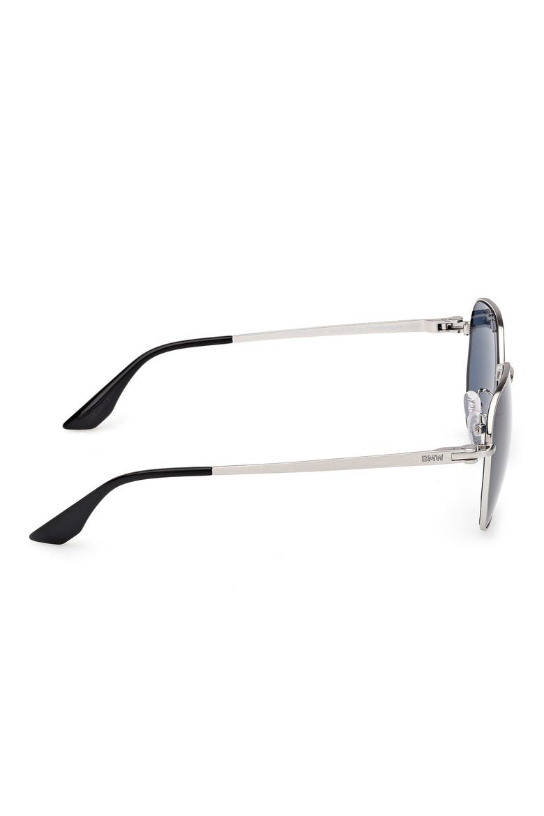 54mm Sunglasses, Alternate, color, MATTE PALLADIUM / BLUE